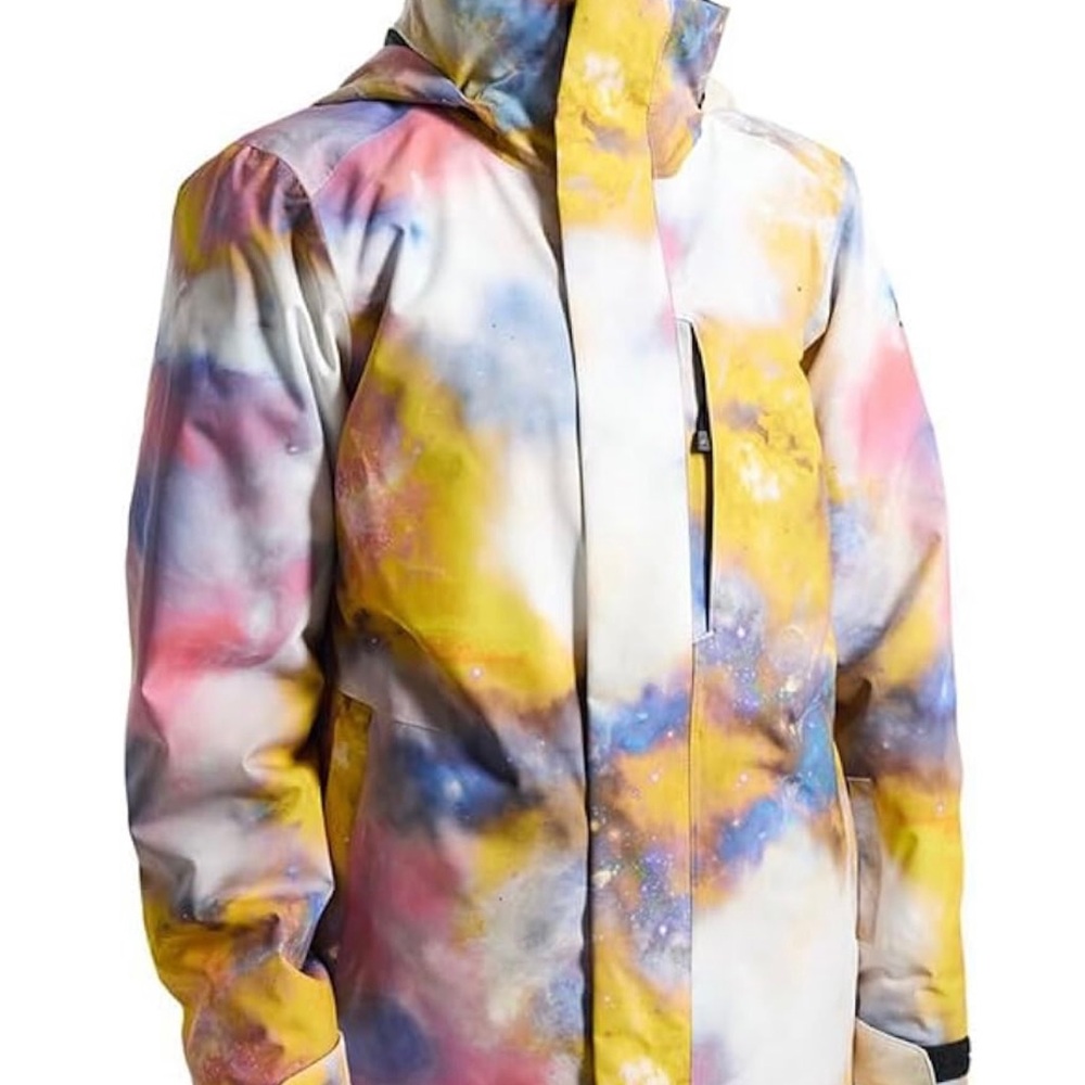 Multicolor Burton Jet Ridge Women’s Snowboarding Jacket Small